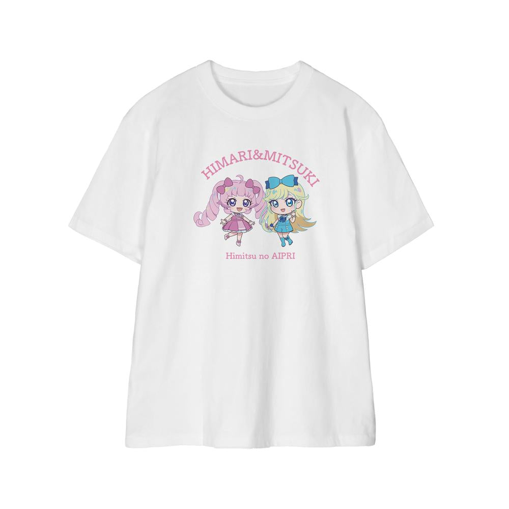 ひみつのアイプリ』青空 ひまり&星川 みつき Tシャツレディース