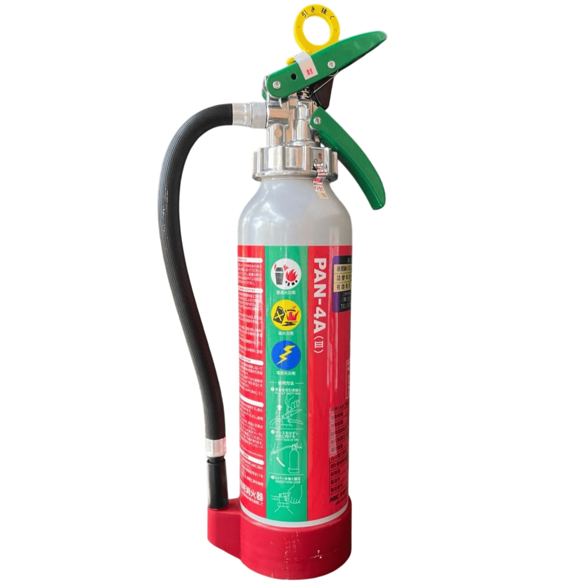 数量限定】特別価格 日本ドライケミカル PAN-4A(Ⅲ) 消火器 4型 2025年