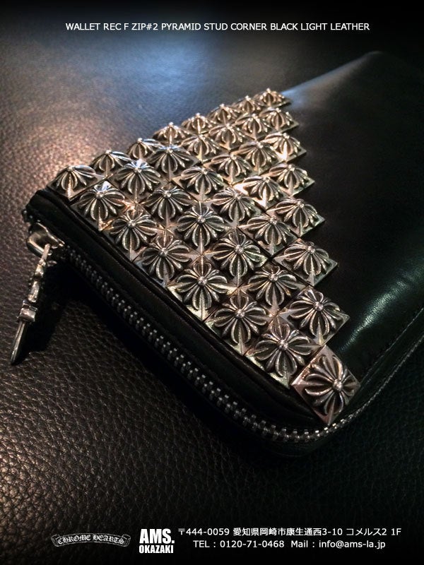 入荷予定の財布！クロムハーツ/CHROME HEARTS ピラミッドスタッズ
