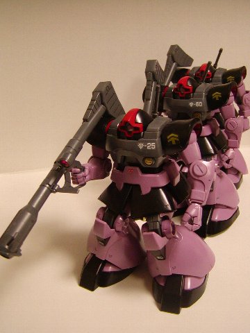 HGUC MS-09 ドム 黒い三連星トリプルドムセット その11 - ガンプラ