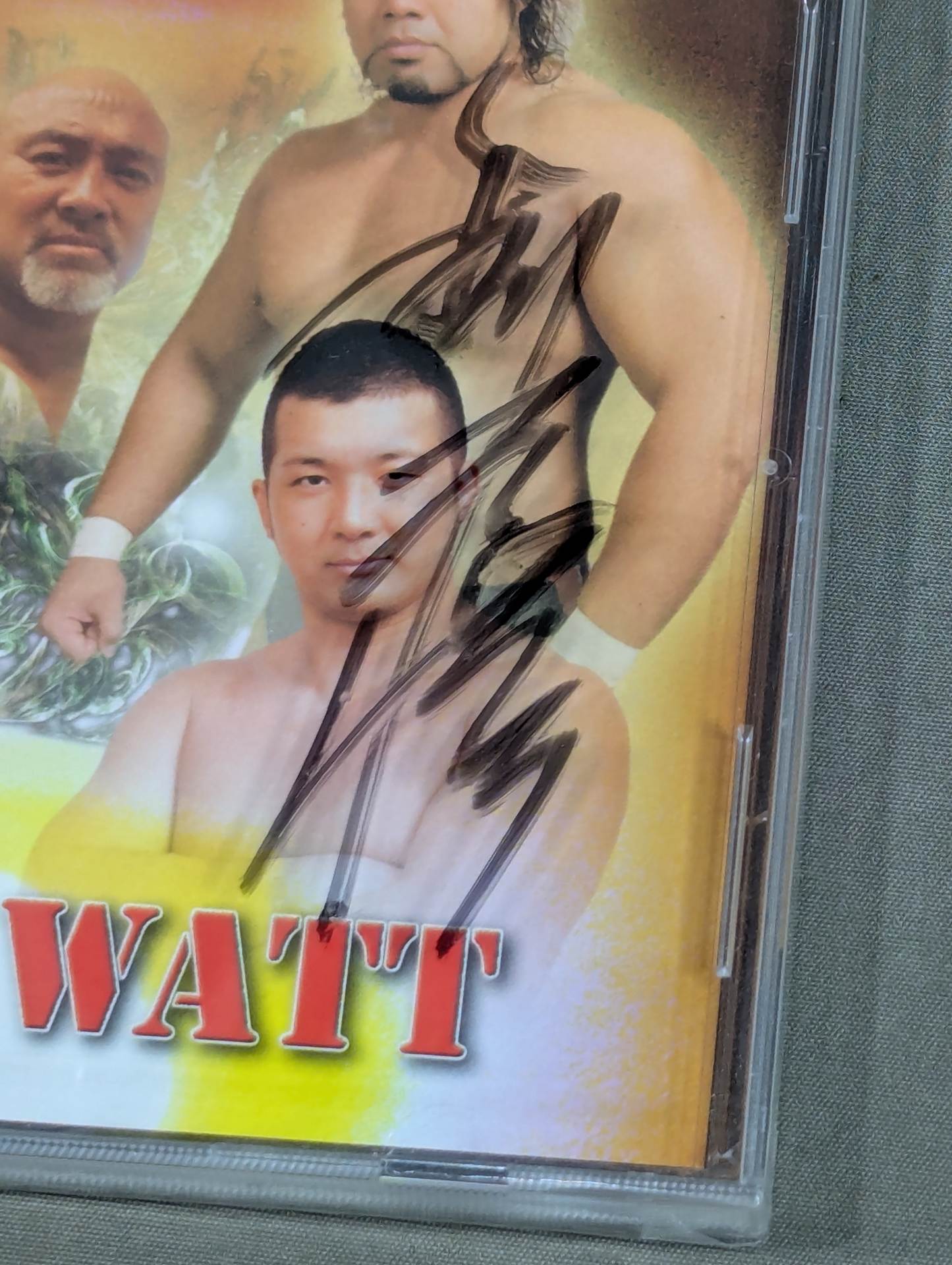 鈴木修 直筆サイン入り】WILD WATT / ALL JAPAN PRO-WRESTLING – 闘道館