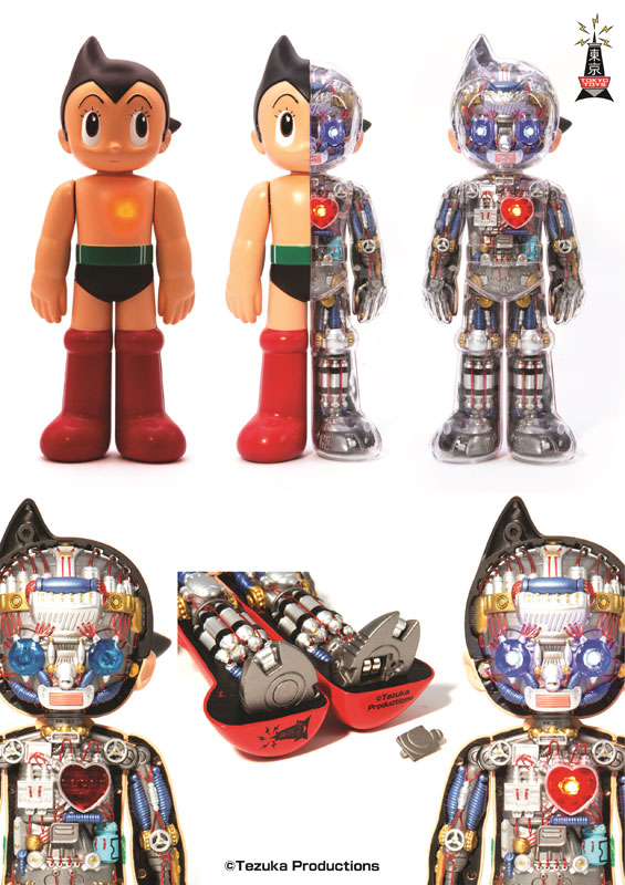 鉄腕アトム】手塚治虫フィギュアシリーズ『鉄腕アトム DXクリアver