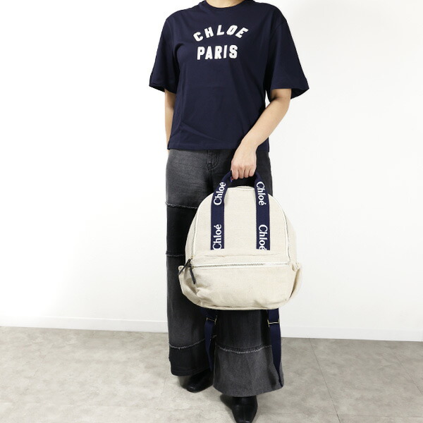 楽天市場】Chloe クロエ キッズ バックパック LOGO BACKPACK C20423