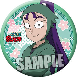 忍たま乱太郎」 和風缶バッジ 「立花仙蔵」 (キャラクターグッズ