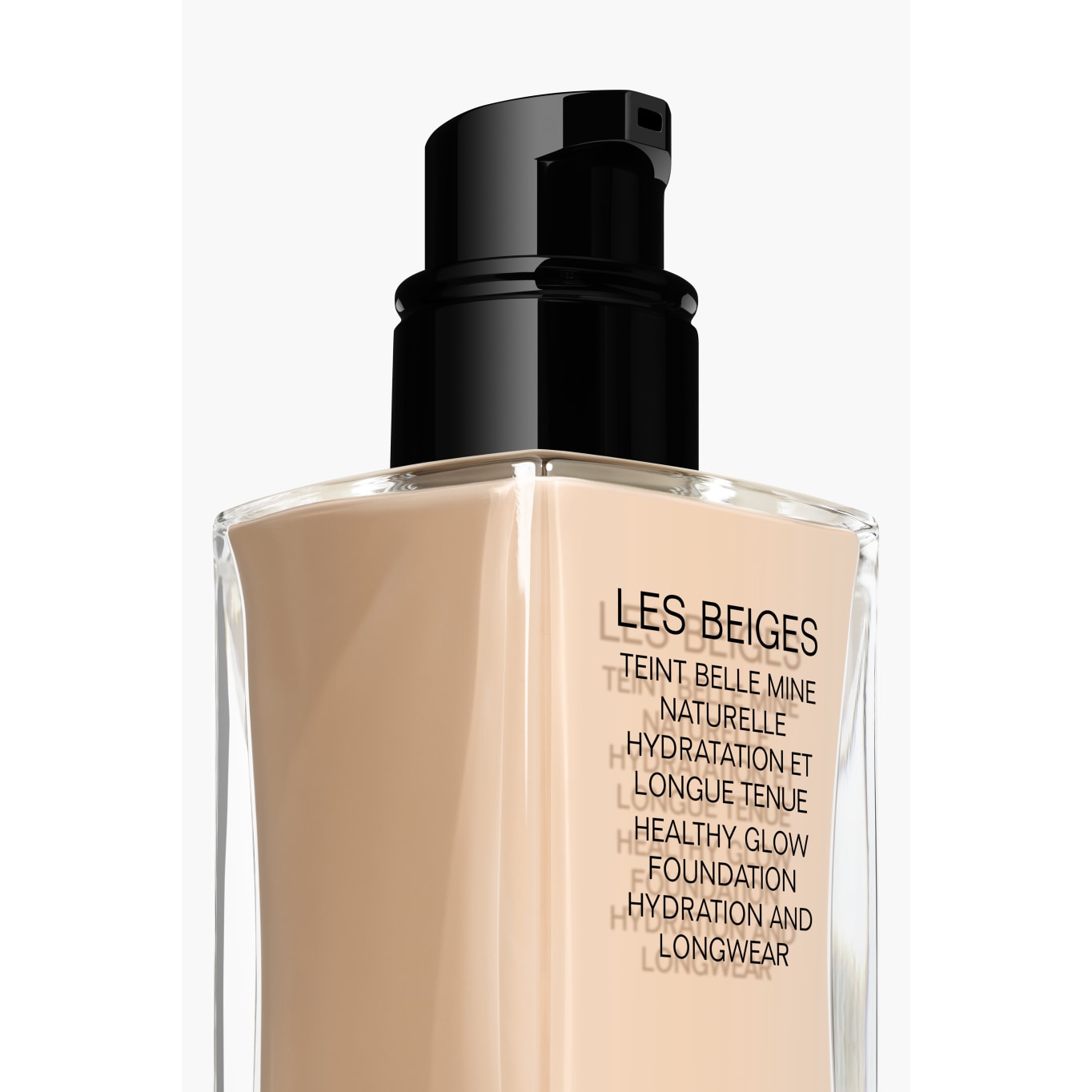 LES BEIGES Healthy glow foundation hydration and longwear Br12