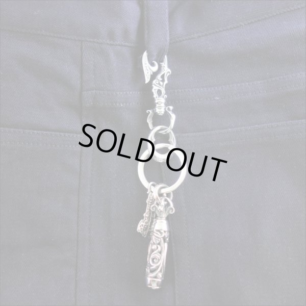 アルテミスクラシック/アカンサス キーリング ベルトフック シルバー