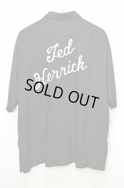 60's King Louie S/S ボーリングシャツ “BLACK” - used&vintage box Hi