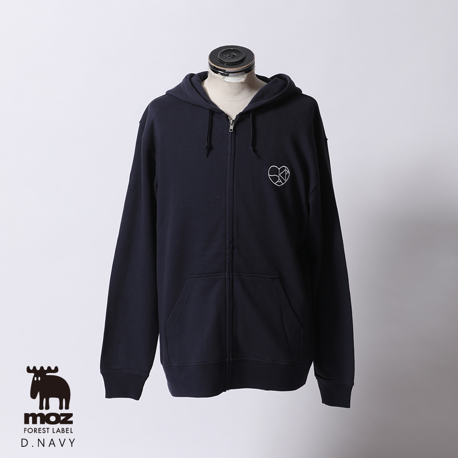 高月彩良 × moz FOREST LABEL コラボZIPパーカー