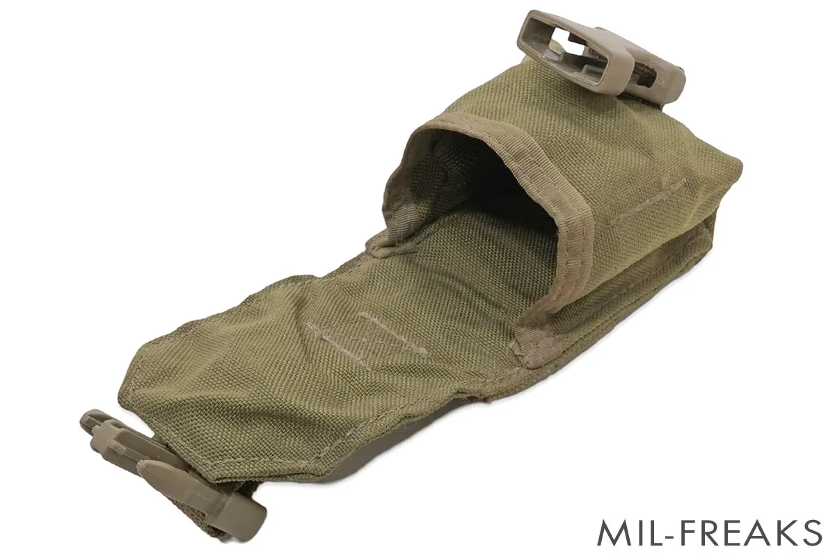 US 米軍実物 Eagle Industries フラググレネードポーチ カーキ