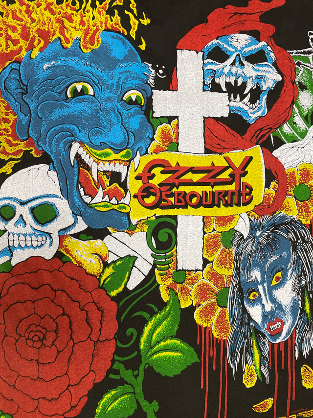 Ozzy Osbourne Reprint AOP Tee XL – Milk Room: Luxury Streetwear x