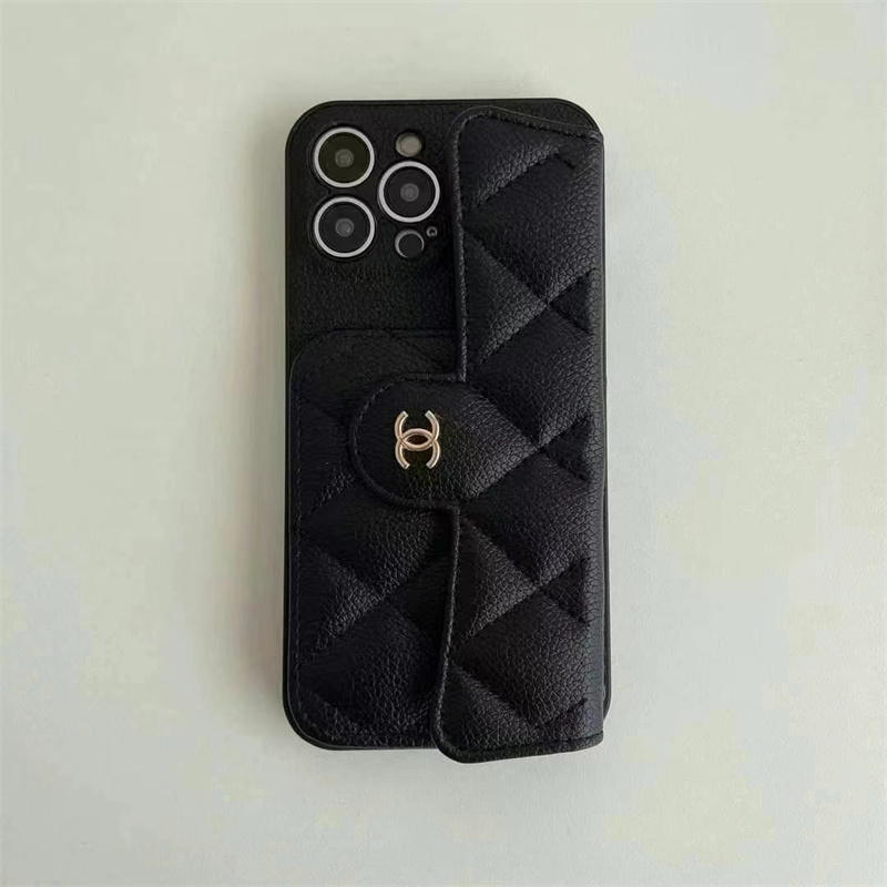 シャネル iphone16/16pro ケース ショルダー チェーン chanel