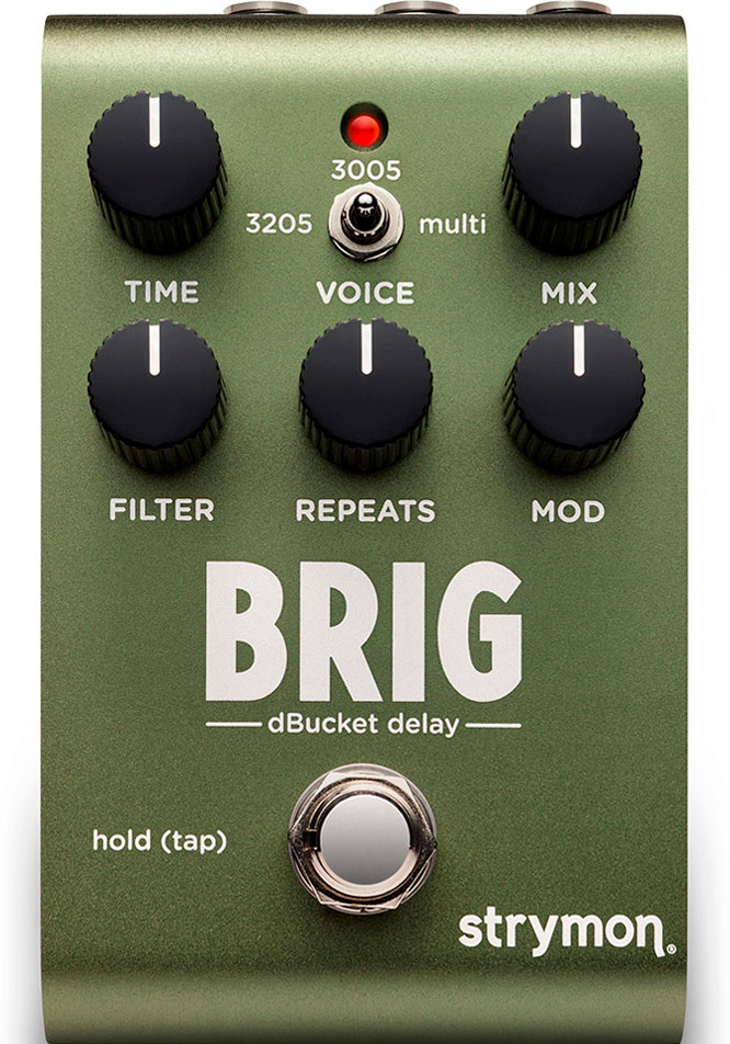 Strymon Brig Delay Reverb, delay & echo effect pedal