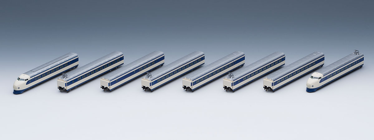 国鉄 0系東海道・山陽新幹線（大窓初期型・こだま）基本セット｜製品
