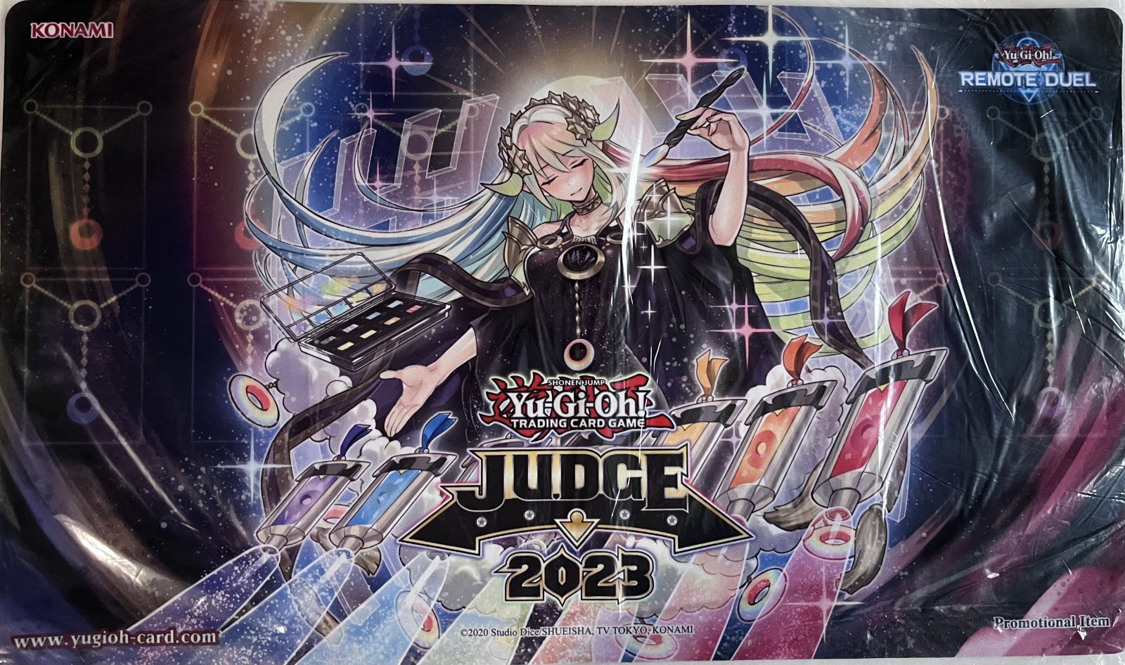 遊戯王 公式 JUDGE 2023 月天気アルシエル プレイマット ⭐️遊戯王