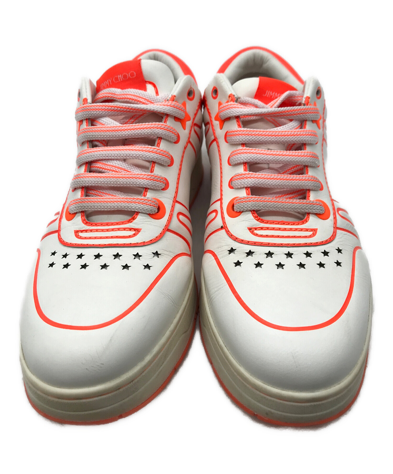 中古・古着通販】JIMMY CHOO (ジミーチュウ) スニーカー ホワイト