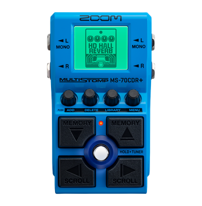 MS-70CDR+ MultiStomp for Guitarists | Buy Now | ZOOM