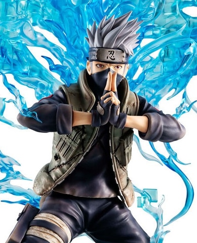 アニメ「NARUTO-ナルト- 疾風伝」より須佐能乎を発動させたカカシが