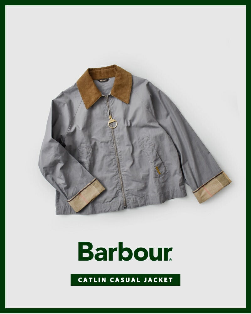 Barbour バブアー カトリン コットン カジュアル ジャケット CATLIN