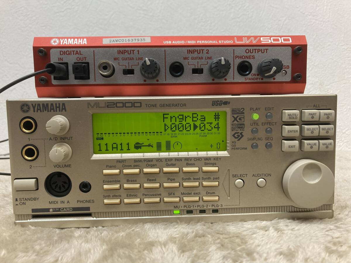 Yahoo!オークション -「yamaha mu 500」の落札相場・落札価格