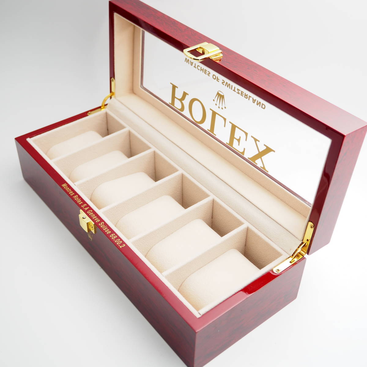 ROLEX ディスプレイケース 6本収納 68 00 2 ロレックス ボックス 時計