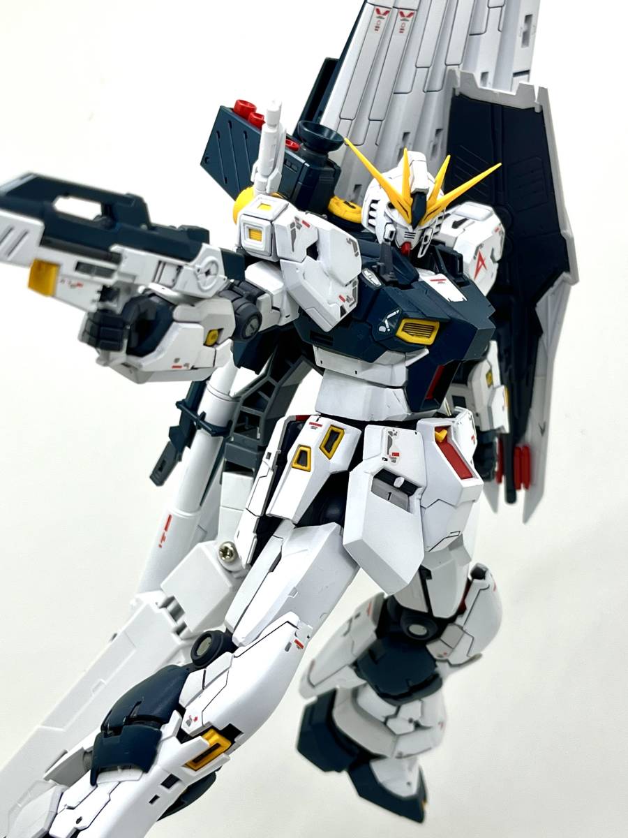 Yahoo!オークション - RG 1/144 RX-93 νガンダム 改修 塗装済み完成品
