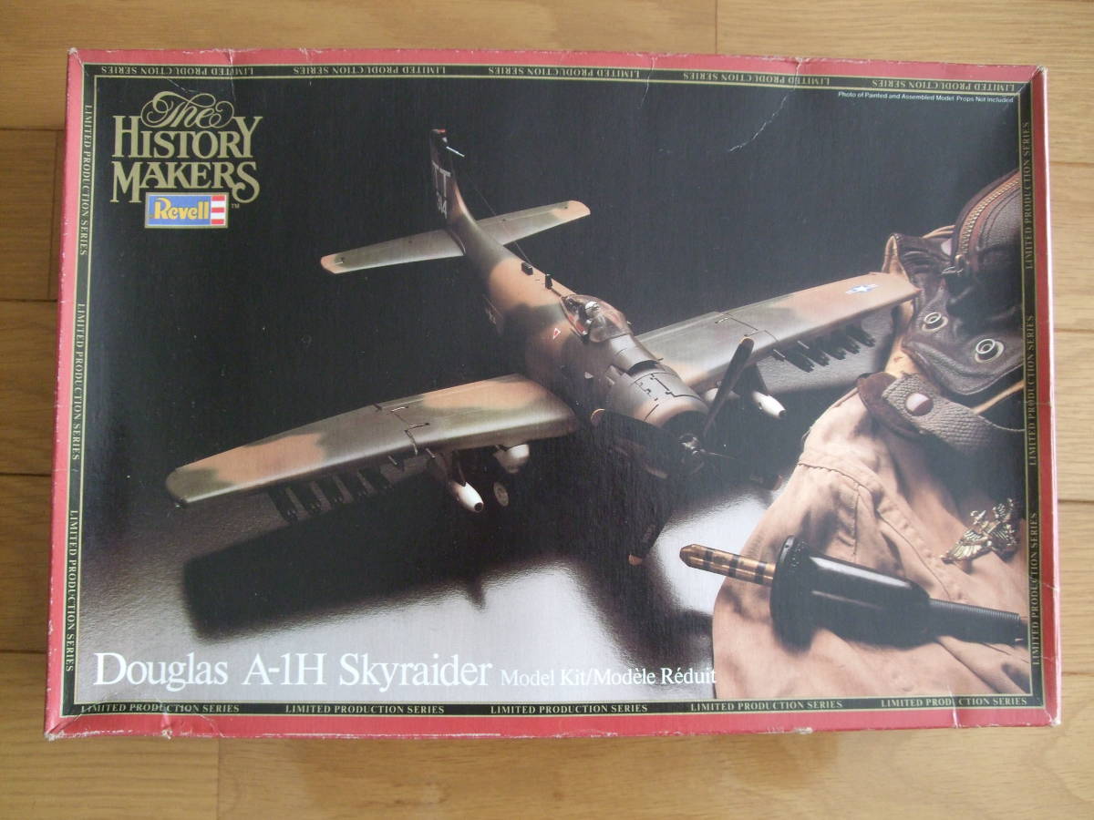 レベル 絶版 1／40 ダグラス A－1H スカイレイダー ヒストリー