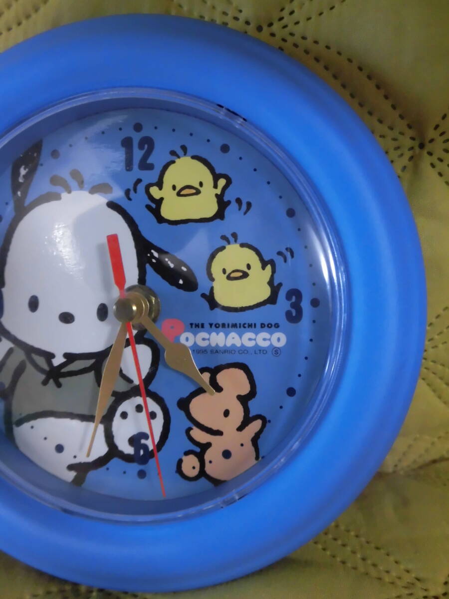 レア 動作確認済み 1995年 ポチャッコ 時計 置き時計/壁掛け時計