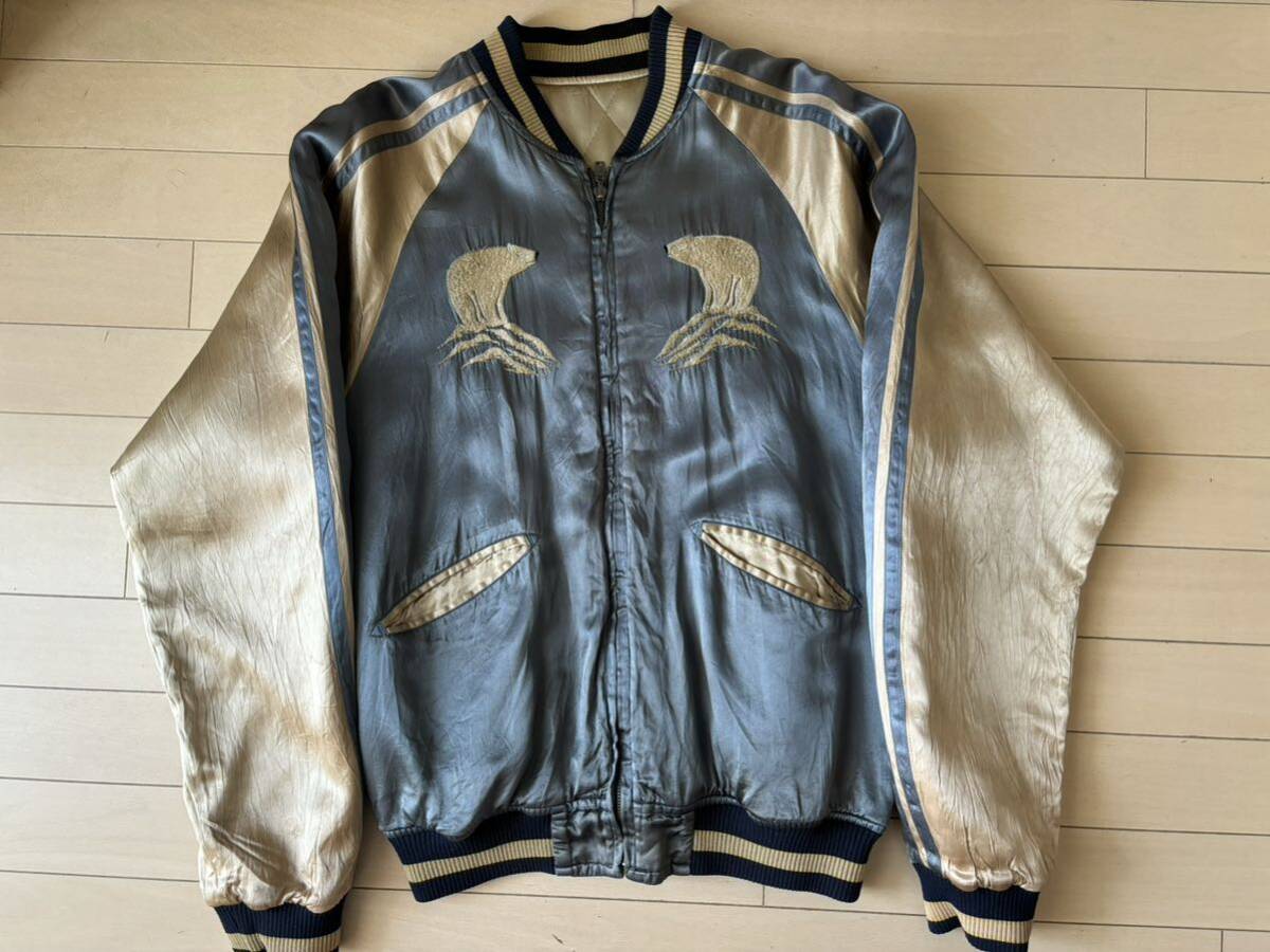 ジェラード スカジャン アザラシ L 初期 スーベニアジャケット｜Yahoo