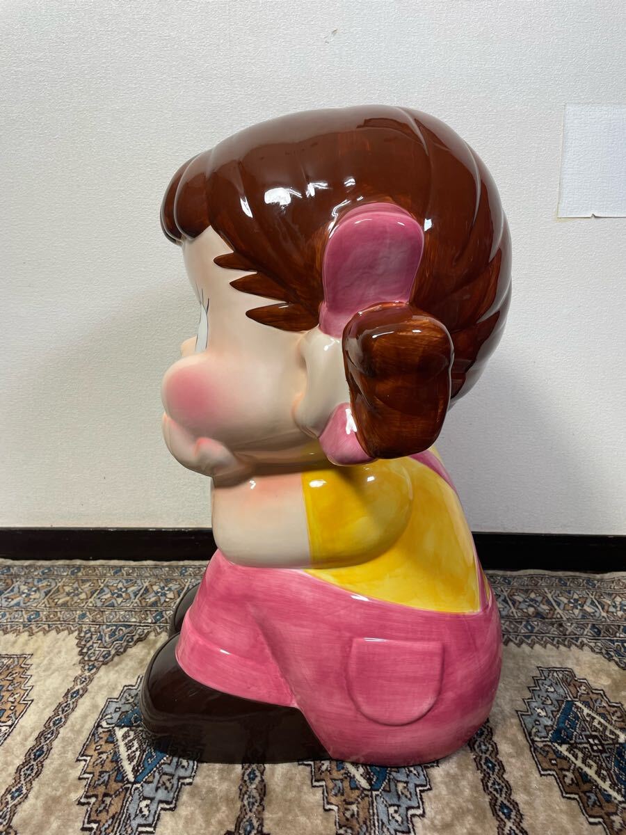 Yahoo!オークション - レア 不二家 ペコちゃん 人形 ジャンボ お座り