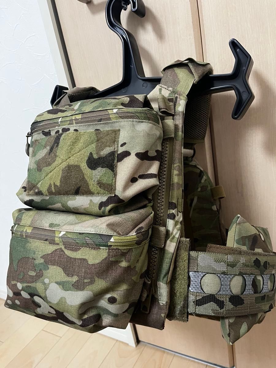 新品 FCPC V5 実物生地使用 バックパネル カンガルーポーチセット