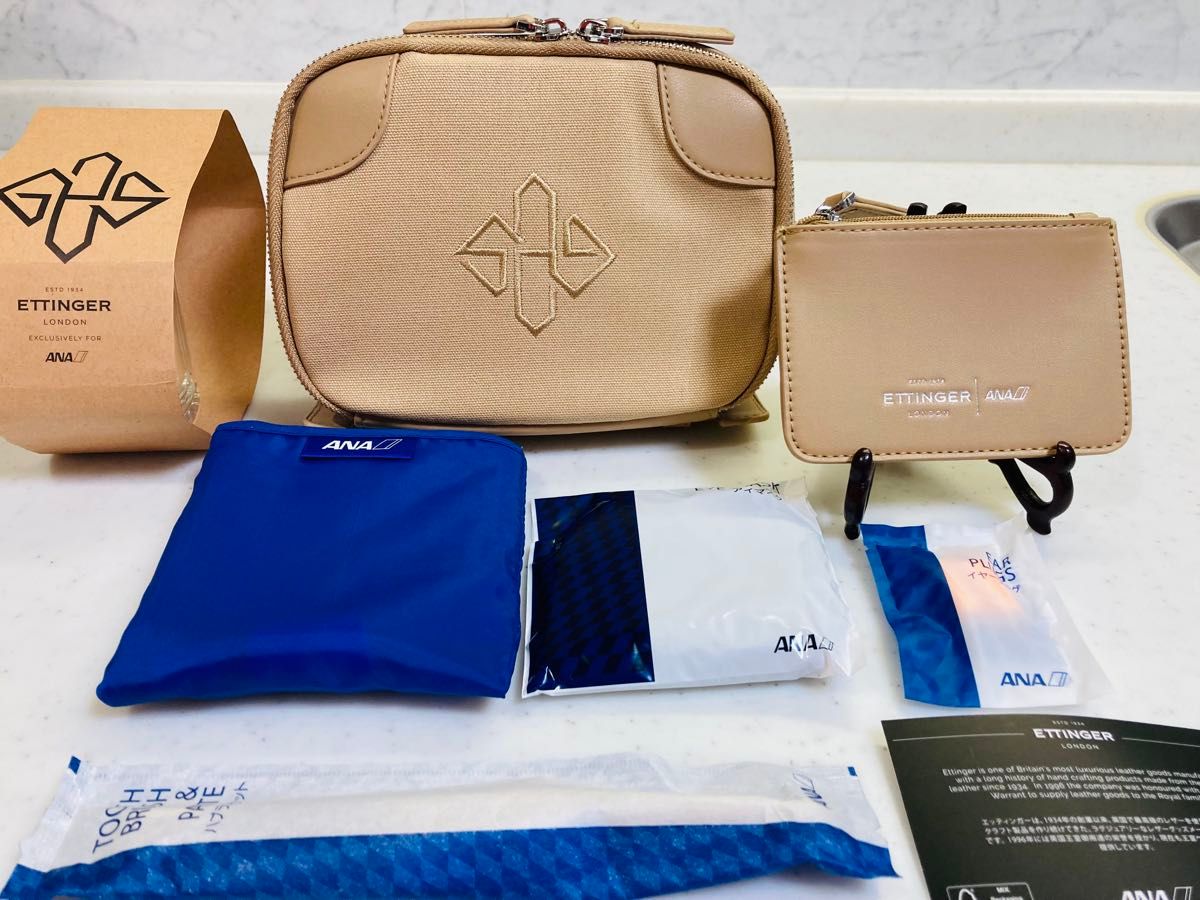 ANA ファーストクラスアメニティ 新品未使用 化粧品無し｜Yahoo!フリマ