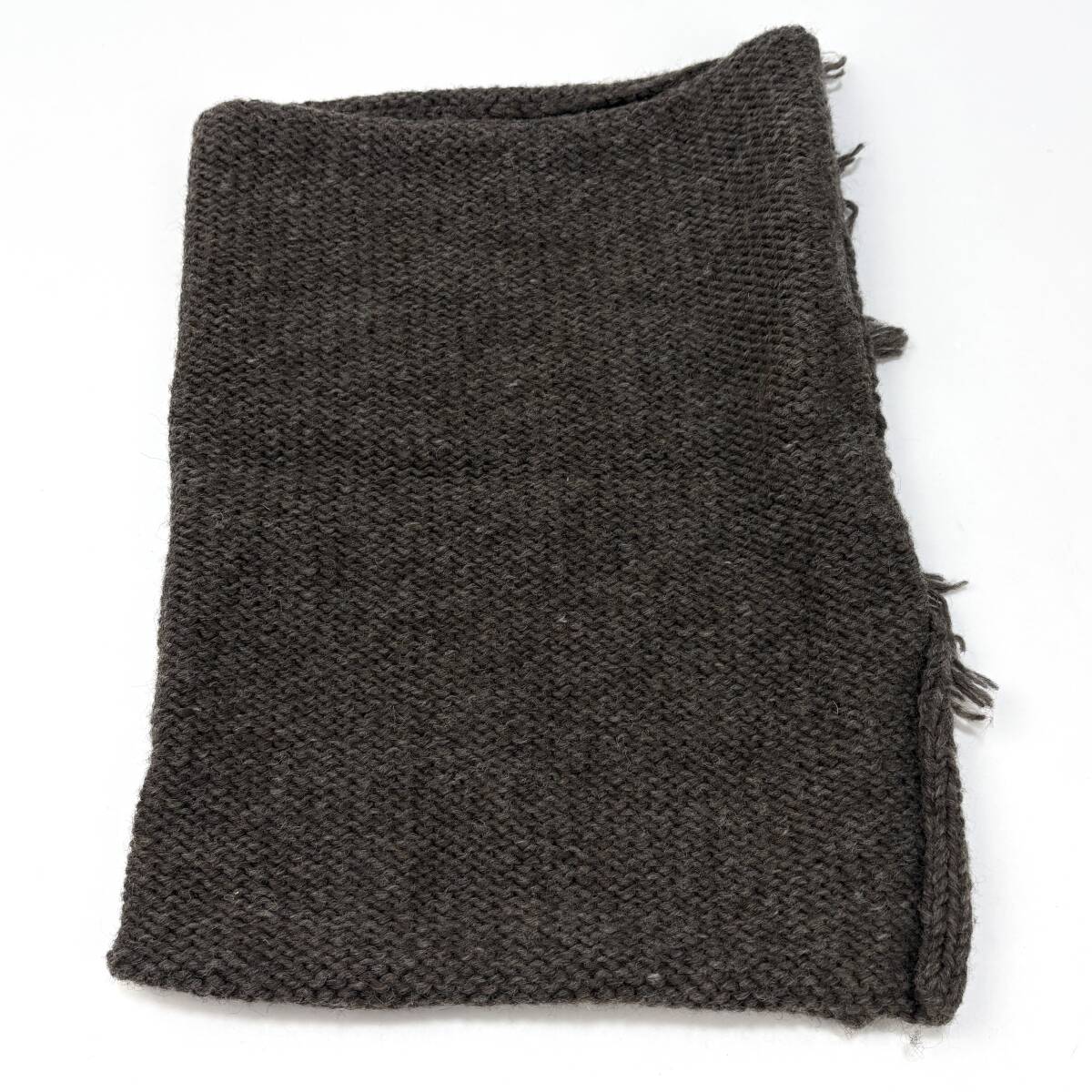 極美品 NAHYAT / ナヤット snood / スヌード グレーブラウン系 ネック