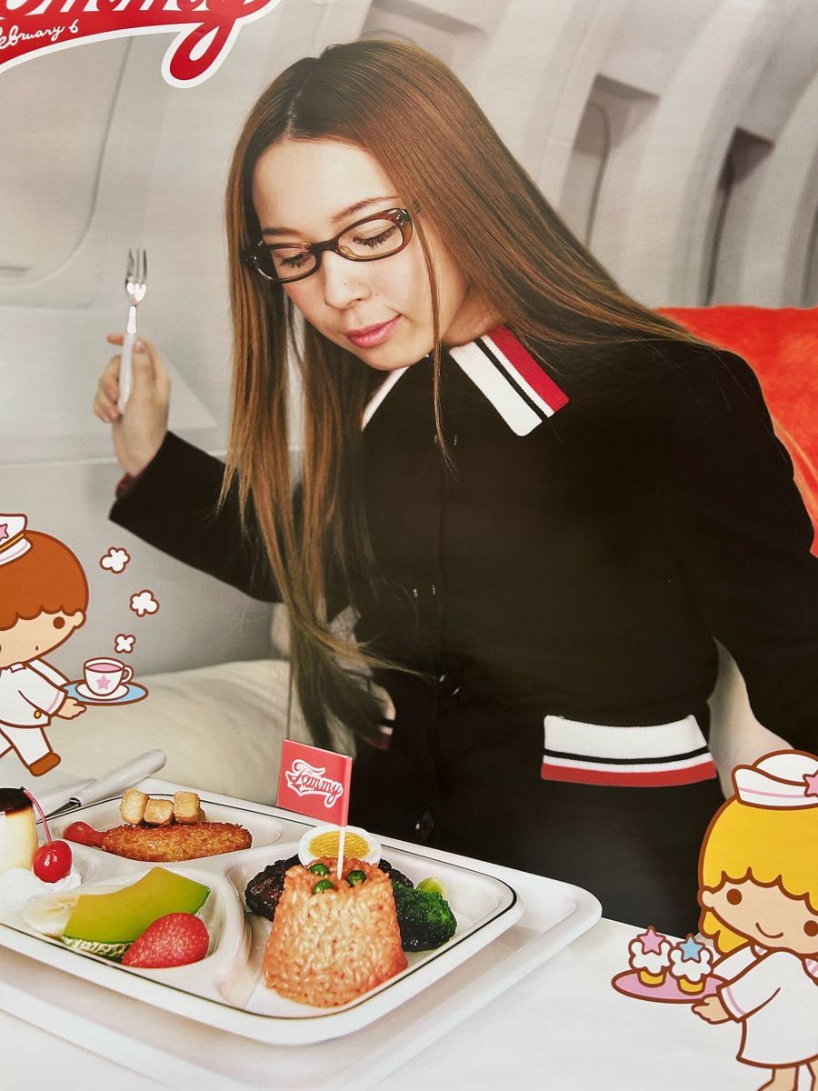 Tommy february6 トミー・フェブラリー Tommy airline ポスター 非売品