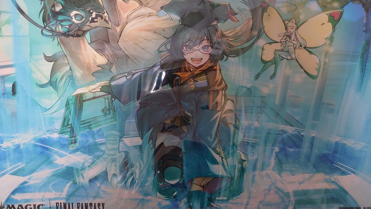 MTG 瞬唱の魔道士 プレイマット FF ファイナルファンタジー マジック