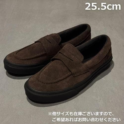 VANS バンズ ローファー V196CF CN スエード ブラウン 25 5｜Yahoo