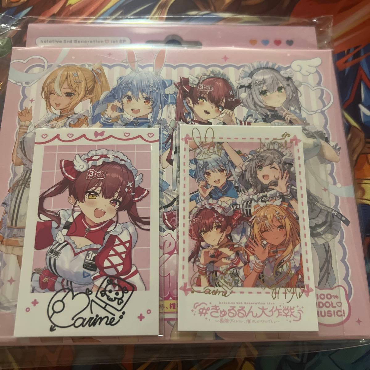 ホロライブ3期生 1st EP きゅるるん大作戦 CD 会場限定チェキ付｜Yahoo