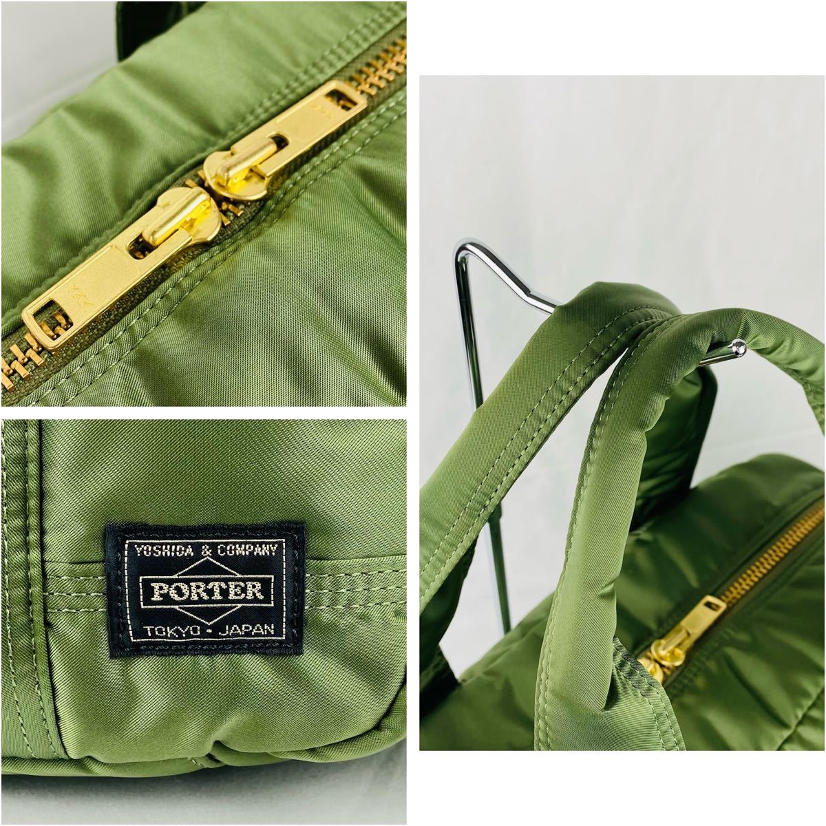PORTER / TANKER DUFFLE BAG(L) /極美品/グリーン｜Yahoo!フリマ（旧