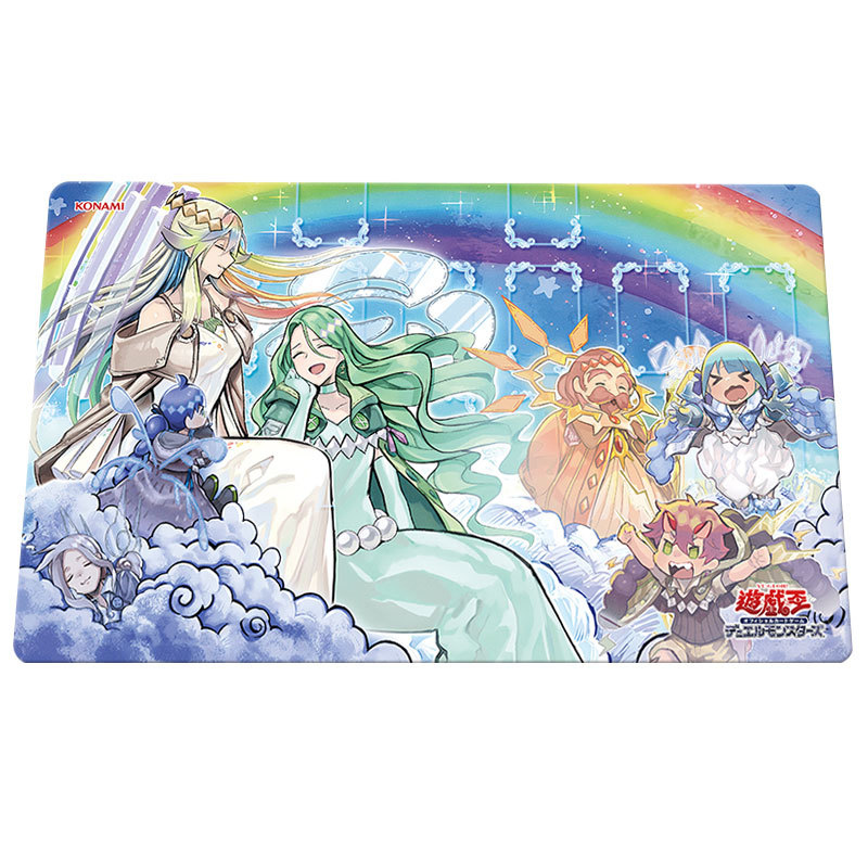 遊戯王プレイマット― 虹の天気模様 虹天気アルシエル 天気 プレイ