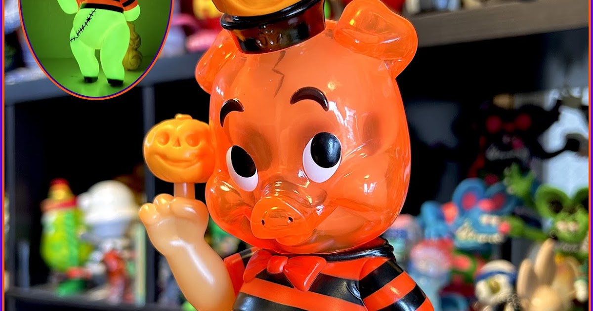 BlackBook Toy Blog: A DOPE TOY SUPPLY: Pumpkin King Piggums!!