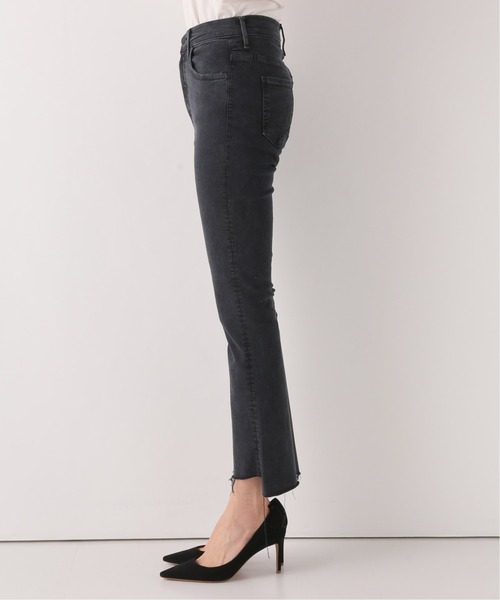 セール】【MOTHER/マザー】 FADED BLACK INSIDER CROP（デニムパンツ