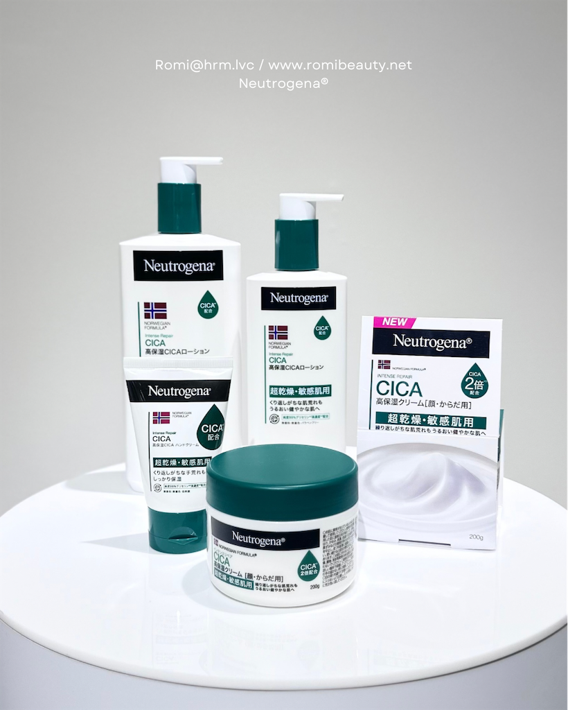 Neutrogena®︎【2024年9月6日新発売】ニュートロジーナ® CICA高保湿