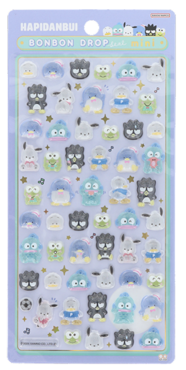 サンリオ】ボンボンドロップシールmini｜2026年1月発売の新作全8種