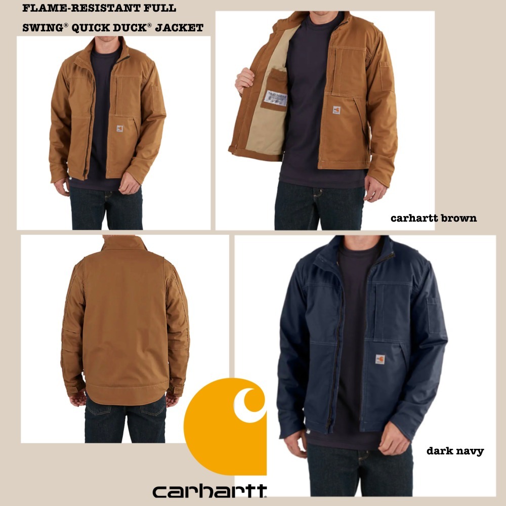 102179【Carhartt】耐炎フルスイングクイックダックジャケット