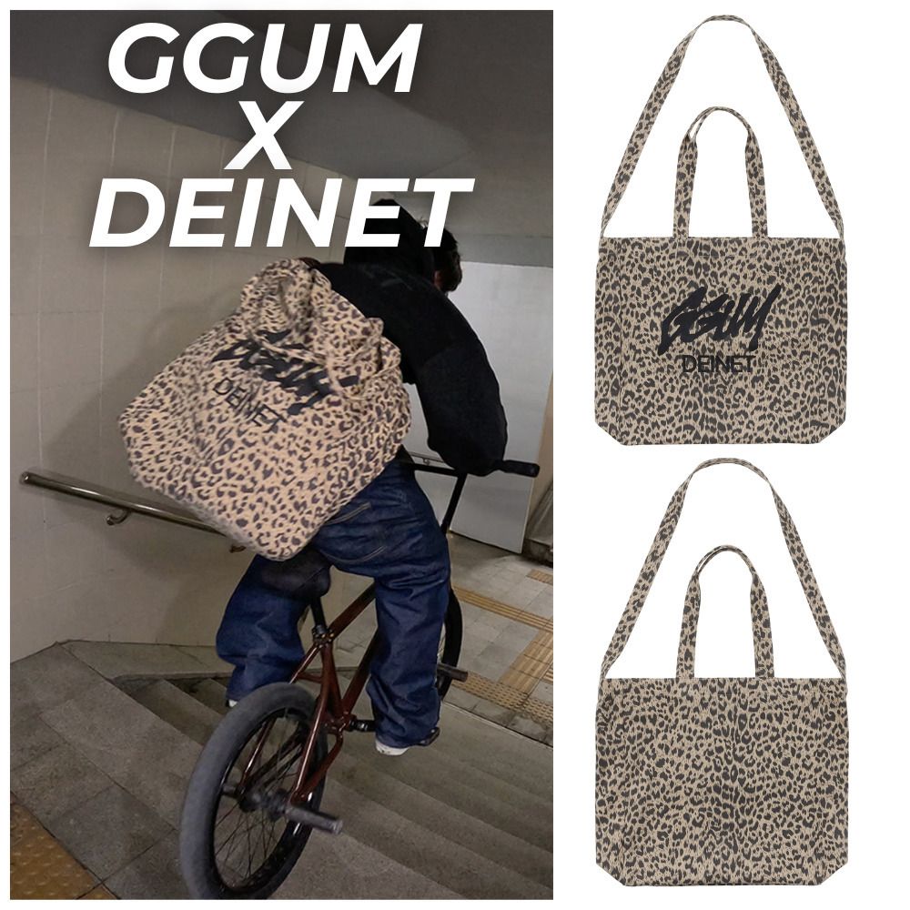 GGUM X DEINET】BIG ECO BAG IN MULTI☆TXT ヨンジュン コラボ (DEINET