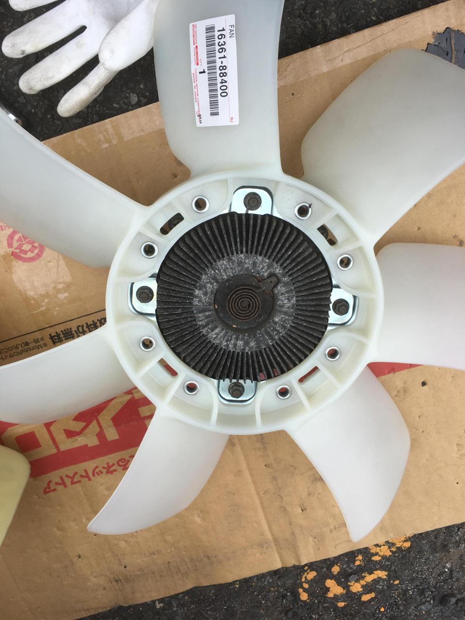 トヨタ(純正) JZX100ターボ用カップリングファン のパーツレビュー