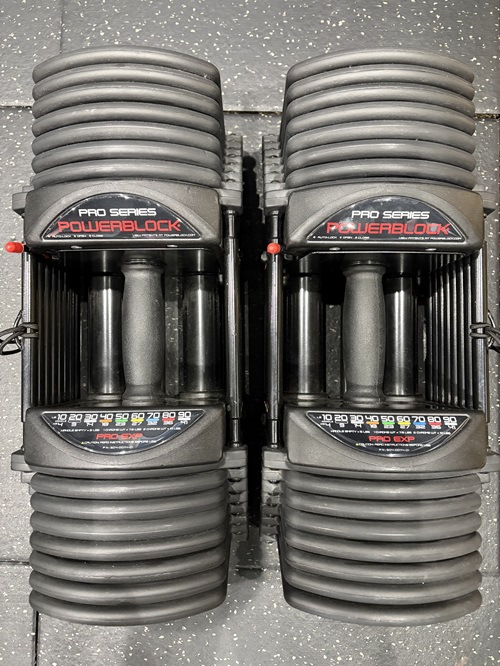 ほぼ未使用 PowerBlock SP EXP 90LB 41kg ① ほぼ未使用 PowerBlock SP