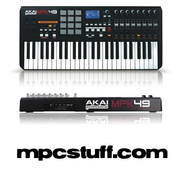 Akai MPK 49 MIDI Keyboard and MPC Pad Controller - MPCstuff - Akai
