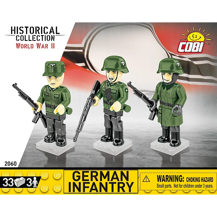 German Infantry (COBI-2060)  Soldiers Figures  cobibricks.com