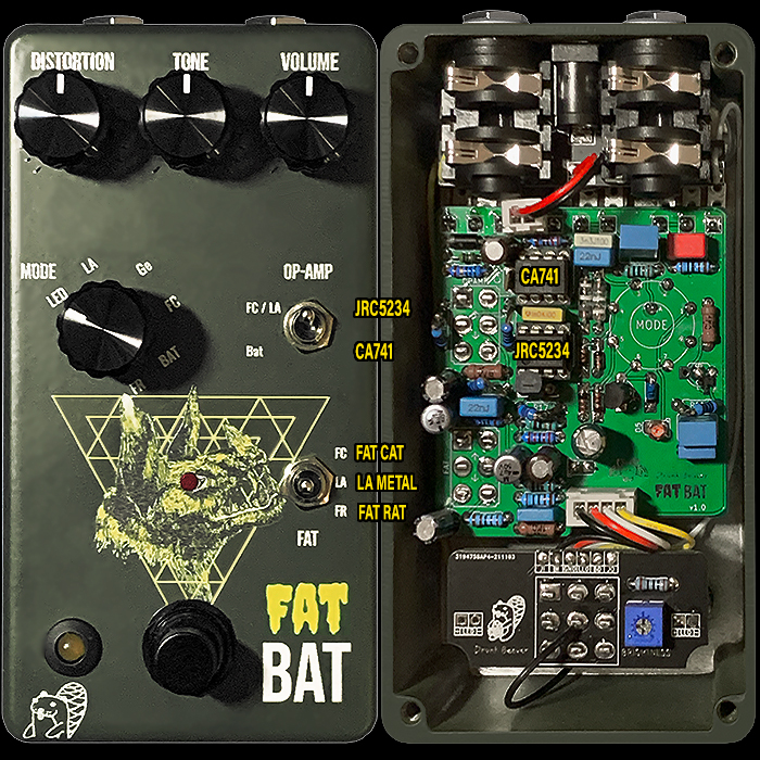 Guitar Pedal X - News - A Tale of 2 Rats - JHS and Kinnatone