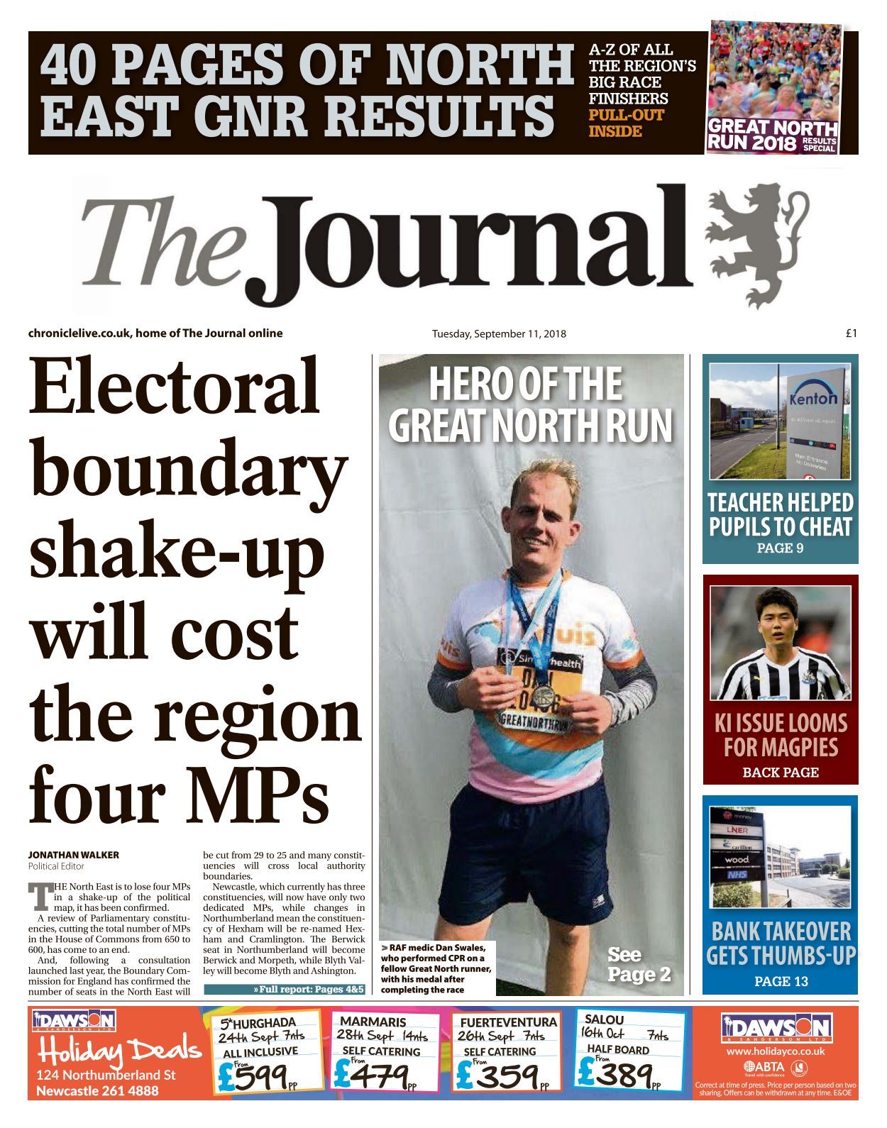 Newcastle Journal - 2018-09-11
